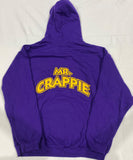 Mr. Crappie Purple Hoodie