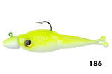 Mr. Crappie Sizzor Shad with Jig Head
